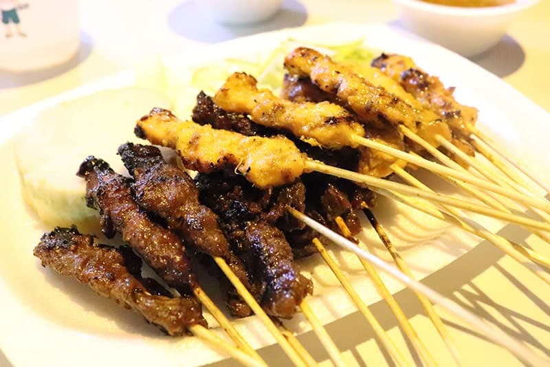 Meat skewers